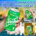 thumbnail image 7 of Skywin Silicone Can Cover - 10 Pack Can Cover can Hides Can by Disguising it as a Can of Soda Silicone Can Sleeve (Green/White), 7 of 7