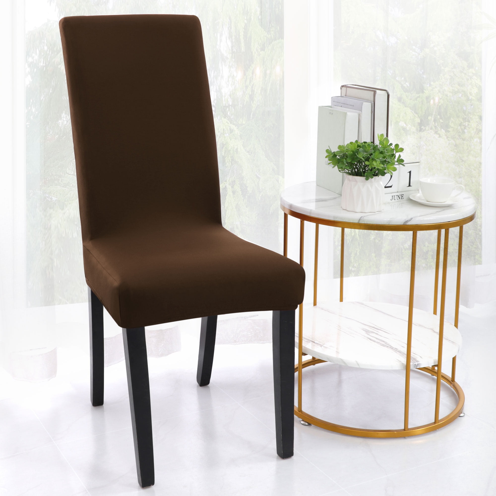 Details about   Dustproof Home Restaurant Stool Chair Cover Dining Room Bar Furniture Removable 