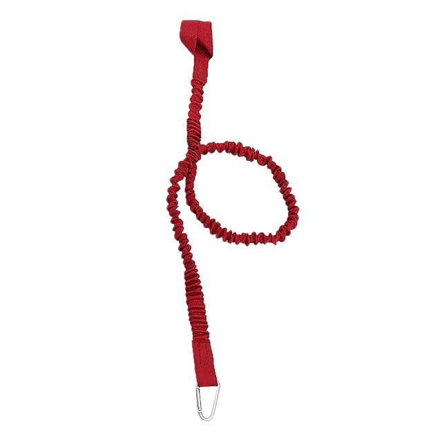 Correa Paleta Elástica Cordón para Caña Pescar Cuerda Con Gancho () Rojo