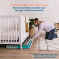 thumbnail image 4 of ECR4Kids SoftZone 4-Section Rainbow Runway Activity Mat, Folding Playmat, Contemporary, 4 of 9