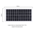 thumbnail image 2 of Amdohai 5W 12V Polycrystalline Solar Panel Portable Solar Power Mini High Efficiency Solar Module with DC Port, 2 of 7