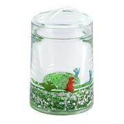 Dino Clear Plastic Floatie Toothbrush Holder with Glitter by Your Zone, Multi