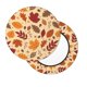 thumbnail image 2 of Disketp Autumn Leaves 2 Funda Redonda para Taburete, Funda de Cojín para Silla de Bar Suave y Elástica-12 inch, 2 of 7