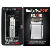 BaBylissPro SilverFX Outlining Trimmer FX787S and Double Foil Shaver FXFS2