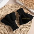 thumbnail image 5 of LoudSung Winter Cotton Fake Collar Detachable Half Shirt Blouse False Sleeves Wrist Cuffs Set Elegant Design for Women Girls, 5 of 7