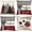 Christmas 08, variant on Christmas Decorations Christmas Pillow Covers 20x20 Inches Set of 4 Farmhouse Buffalo Plaid Black and Red Throw Pillow Case Winter Holiday Christmas Decor Home Sofa Couch Cushion Indoor Decorations
