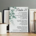 thumbnail image 4 of Bible Verse Psalm 23 Christian Gifts Poster Wrapped Wooden Frame Wall Decor,Canvas Wall Art for Living Room,Bedroom,Office,Ready to Hang, 4 of 6