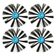thumbnail image 1 of 4pcs Plastic Side Brush Suitable For Bissell SpinWave Hard Floor Expert Wet Dry 3115 EV675 Power Tool Accessories Replacement, 1 of 9