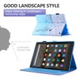 thumbnail image 2 of TECH CIRCLE Case for Fire Max 11 Tablet (13th Generation - 2023 Release), PU Leather Protective Folio Case with [Adjustable Viewing Stand Angles /Card Holder] Lightweight Slim Cover (Silver Blue), 2 of 6