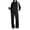 Black, variant on Bexdxz Winter Lounge Sets for Women Sweatsuits Comfy Long Sleeve Oversized Hoodie and Loose Wide Leg Sweatpants Casual Two Piece Set White L