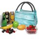 thumbnail image 3 of Easygdp Teal Turquoise Wood Bolsa de Almuerzo Insulada Reutilizable, Bolsa de Mano y Bandolera para Oficina, Trabajo, Viajes, 3 of 6