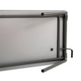 thumbnail image 2 of Iceberg Maxx Legroom Wood Folding Table, 30"x72", Gray, 2 of 6