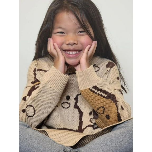 Wool Sweater - Bears (5T)