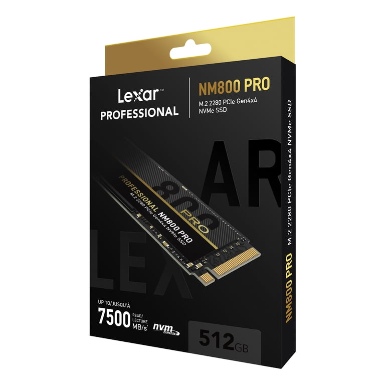 M.2SSD 512GB Lexar NM800 PRO 【公式通販】