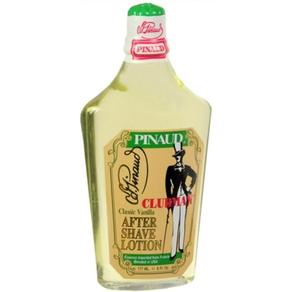 Pinaud Clubman Classic Vanilla After Shave Lotion 6 oz (Pack of 2)