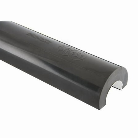 36 in. SFI 45.1 Long Roll Bar Padding with 0.875 in. Thick C Shaped Self Adhesive, Black