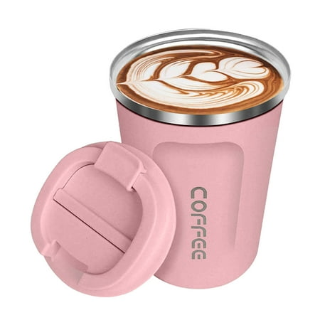 

Up to 60% off! YOHOME 380ml Vacuum Stainless Steel Cup Coffee Double Layer Anti-scald Insulation Temperature Keep Pink