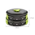 thumbnail image 3 of LEEYNEER Ensemble de 8 Pcs en Aluminium pour Dégâts de Camping, 3 of 8