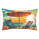 thumbnail image 1 of Balery Vintage Beach Sunset Funda de Cojín Estampada, Regalos para Mujeres, Regalos de Amor para Ella, Regalos para Novia o Esposa, Funda de Almohada-16"x24", 1 of 6