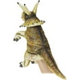 thumbnail image 2 of Hansa - Triceratops Puppet, 17", 2 of 3