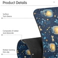 thumbnail image 4 of Yayeee Faucet Mat for Kitchen Sink 14.7" Diatomite Long Splash Guard Pad, Blue Fireflies Pattern, 4 of 7