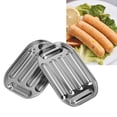 thumbnail image 4 of Molde para hornear salchichas,Molde para hacer salchichas Molde para jamón inoxidable Molde para salchichas Funcionalidad versátil, 4 of 8