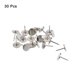 thumbnail image 3 of Uxcell 30Pack 11mmx15mm Clavos Decorativos de Cabeza Plana para Muebles, Plata, 3 of 6
