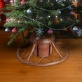 thumbnail image 2 of Home Heritage 1-1.75" Artificial Christmas Tree Rotating Metal Stand, Brown, 2 of 11