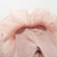 thumbnail image 4 of 2-8T Girls Footless Leggings Tights with Ruffle Tutu Skirts Kids Culottes Ballet Pantskirt, 4 of 9