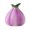 Purple, variant on KGJQ Onion Shape Ceramic Vase Small Decorative Flower Vase Hydroponic Plant Holder for Living Room Wedding Party Home Kitchen Table Decor