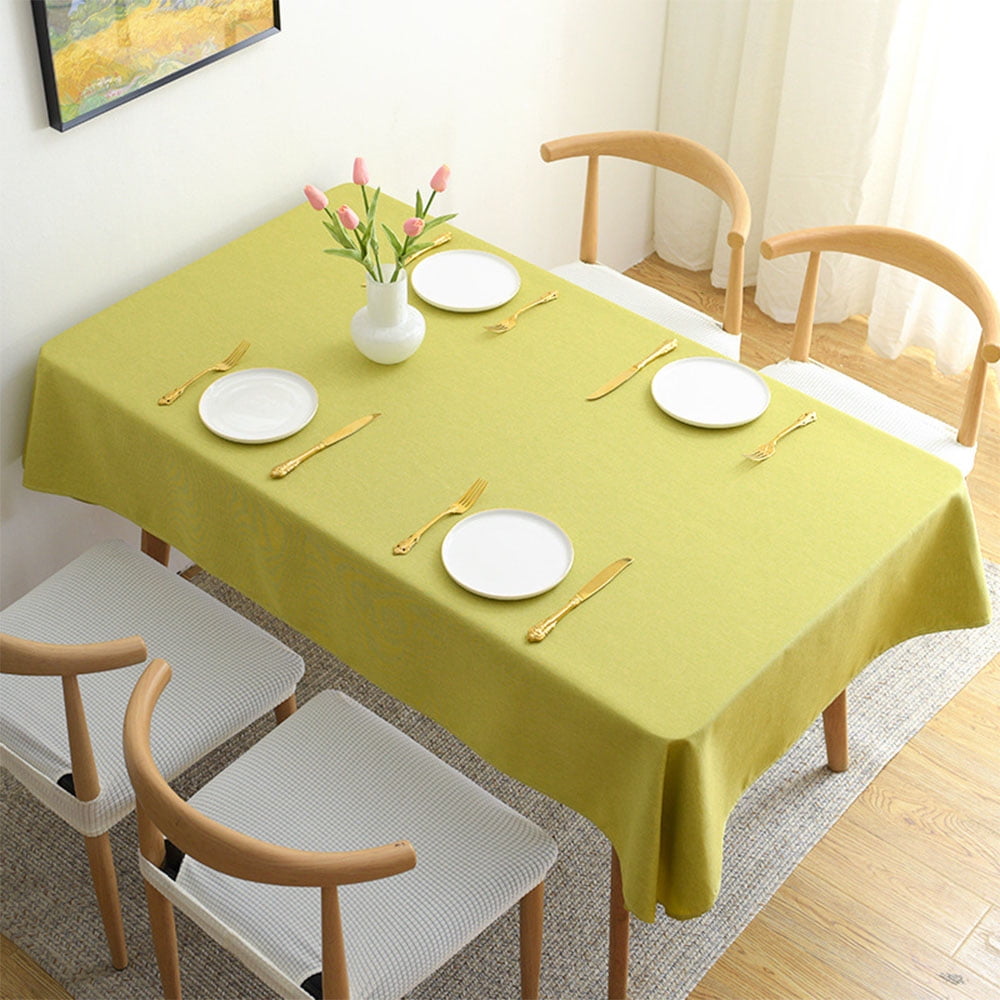 Goory Rectangle Tablecloths,Kitchen Dining Table Cloth,Polyester Table