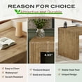 thumbnail image 6 of Tribesigns 79-inch Extra Long Desk, Two Person Desk for Home Office, Wooden Long Computer Double Desk, Writing Study Table for Office, Light Brown, 6 of 8