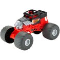 thumbnail image 4 of Hot Wheels Ginormous Monster Truck Bone Shaker Vehicle 1:10 Scale with Lights & Sounds, 4 of 7