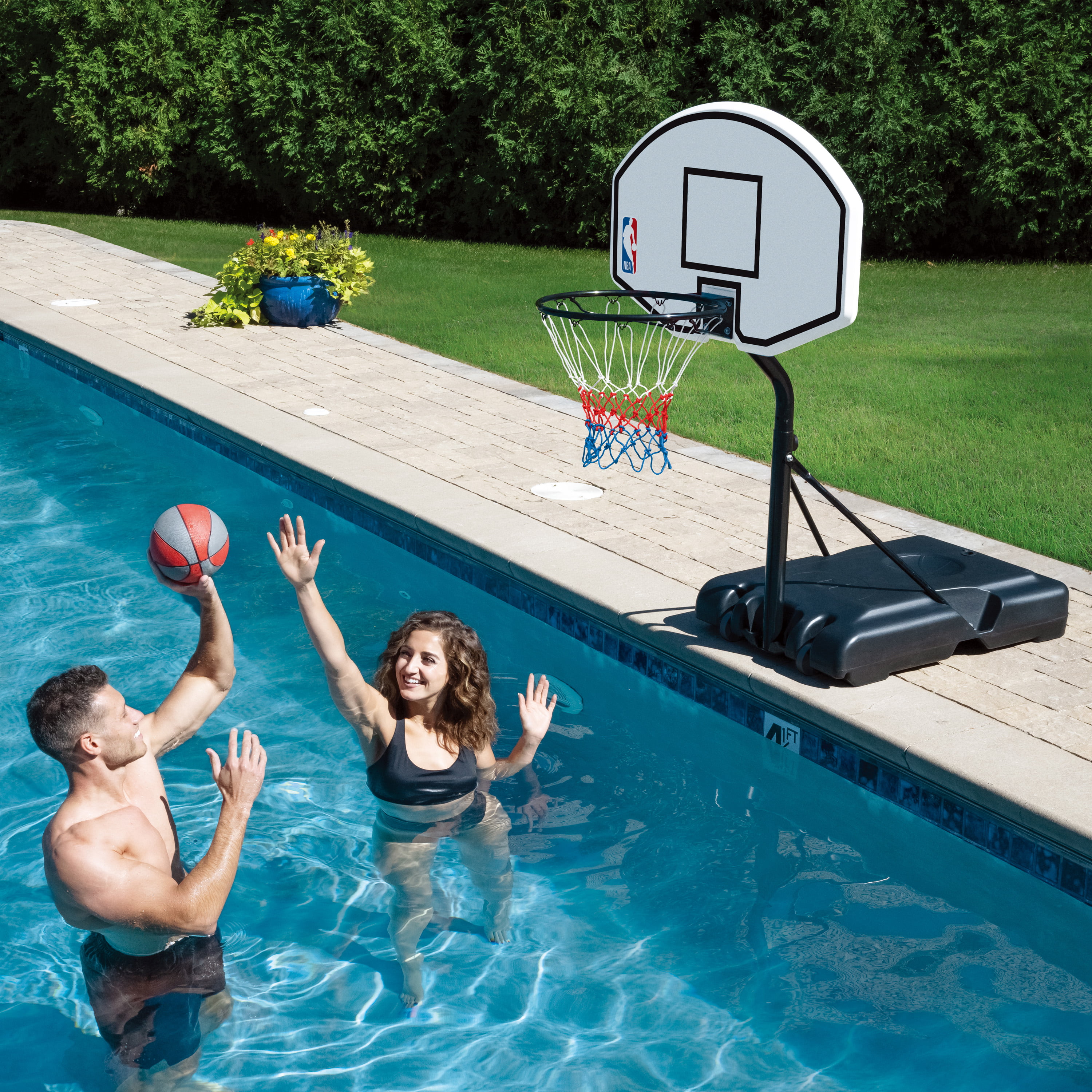 KLB Sport Height Adjustable Youth Portable Basketball Hoop System W/ Wheels  28 for sale online | eBay