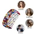 thumbnail image 7 of Unique Bargains Hair Comb Wide Tooth Anti-Static Pocket Size Comb for Thick Curly Hair Detangling Comb Assorted Color, 7 of 7