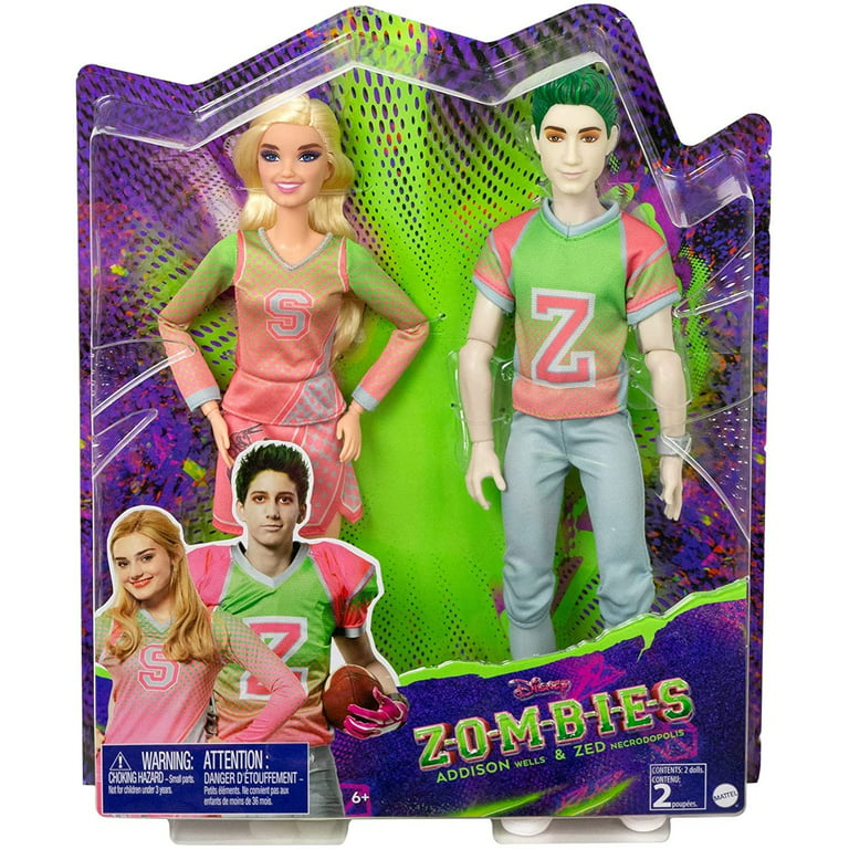 Wholesale Zombies Disney 2-Pack, Addison Cheerleader and Zed Football  Player Dolls (~12-in),11 Bendable “Joints,” Great Gift for Ages 5+ [  Exclusive], Multi, HFJ66 : Toys & Games