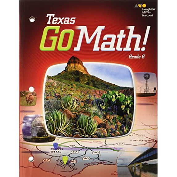 Pre-Owned Student Interactive Worktext Grade 6 2015 (Go Math) Paperback