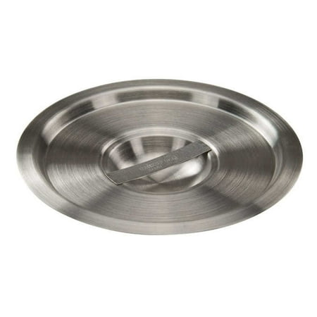 - Winco BAMN-2.5C, 7-1/4-Inch Dia 2.5-Quart Stainless Steel Bain Marie Pot Cover, NSF