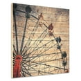 thumbnail image 5 of Empire Art Direct 'Merriment' Fine Art Giclee Printed on Solid Fir Wood Planks 32 x 32, 5 of 5