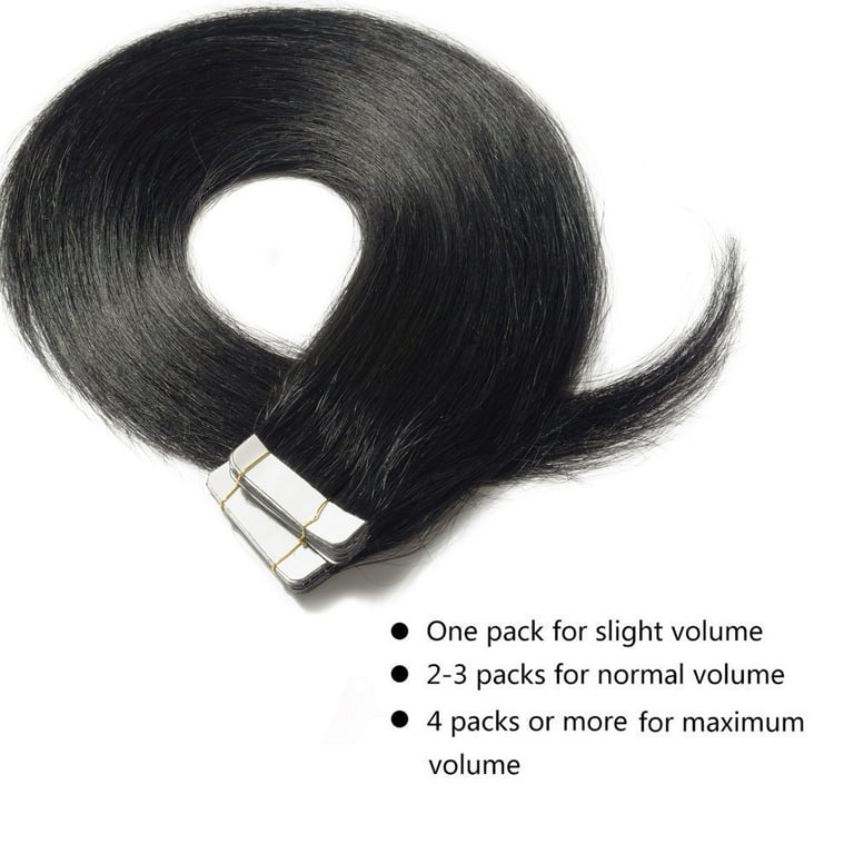 S-noilite Hair Topper Capelli Veri Umani Frangia Clip in Extension,Real  Remy Donna Human Hair Topper 130% Density(25cm, 4 Marrone Cioccolato)
