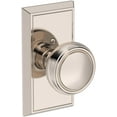 thumbnail image 6 of Baldwin Fd.Bre.Hfr Bremerton Non-Turning Two-Sided Dummy Door Knob Set - Nickel, 6 of 7