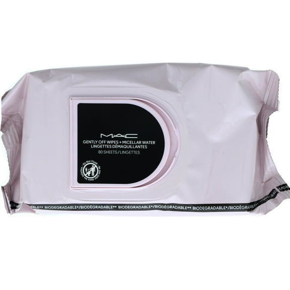 Mac  All Skin Gently off Wipes   Micellar Water  80 Sheets  / New