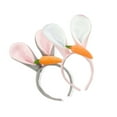 thumbnail image 4 of Enqiretly 2 Pcs Serre-Tête Oreilles d'Animal Décoratif Hommes Femmes Bandeau de Cheveux de Pâques Montré comme sur l'Image 5ensemble, 4 of 6