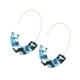 thumbnail image 1 of Sonducket 1 par de aretes en forma de U con estampado de leopardo geométrico universal colgantes para la oreja suministros elegantes para fiestas para Ropa, zapatos y accesorios Miscelánea Azul Sonducket AP010170-02, 1 of 6