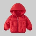 thumbnail image 2 of cfhntfmh Baby Toddler Infant Winter Coats Fashion Long Sleeve Zip up er Jackets Warm Windproof Outwear for Boys Girls, 2 of 6