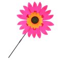 thumbnail image 2 of 36 cm diy girasol molino de viento viento rotator ni?o patio de juegos al aire libre rosa roja Sunnimix Juguete del molino de viento con girasol, 2 of 7