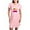 Pink, variant on - Fawn Pug Grandma - Women's Nightshirt