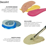 DecoArt Extreme Sheen Color Trends Metallic Acrylic Paint 4-Pack, The Crown Jewels