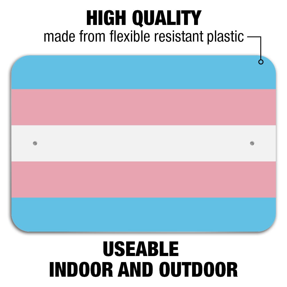 Transgender Trans Pride Flag Original Blue Pink White Home