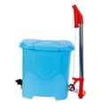 thumbnail image 1 of S SERENABLE Back Carrying Granular Fertilizer Spreader Ergonomic Handle Corn with Bucket, 1 of 9